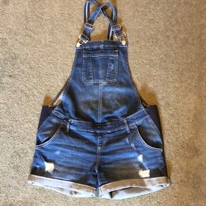 Maternity Short Overalls